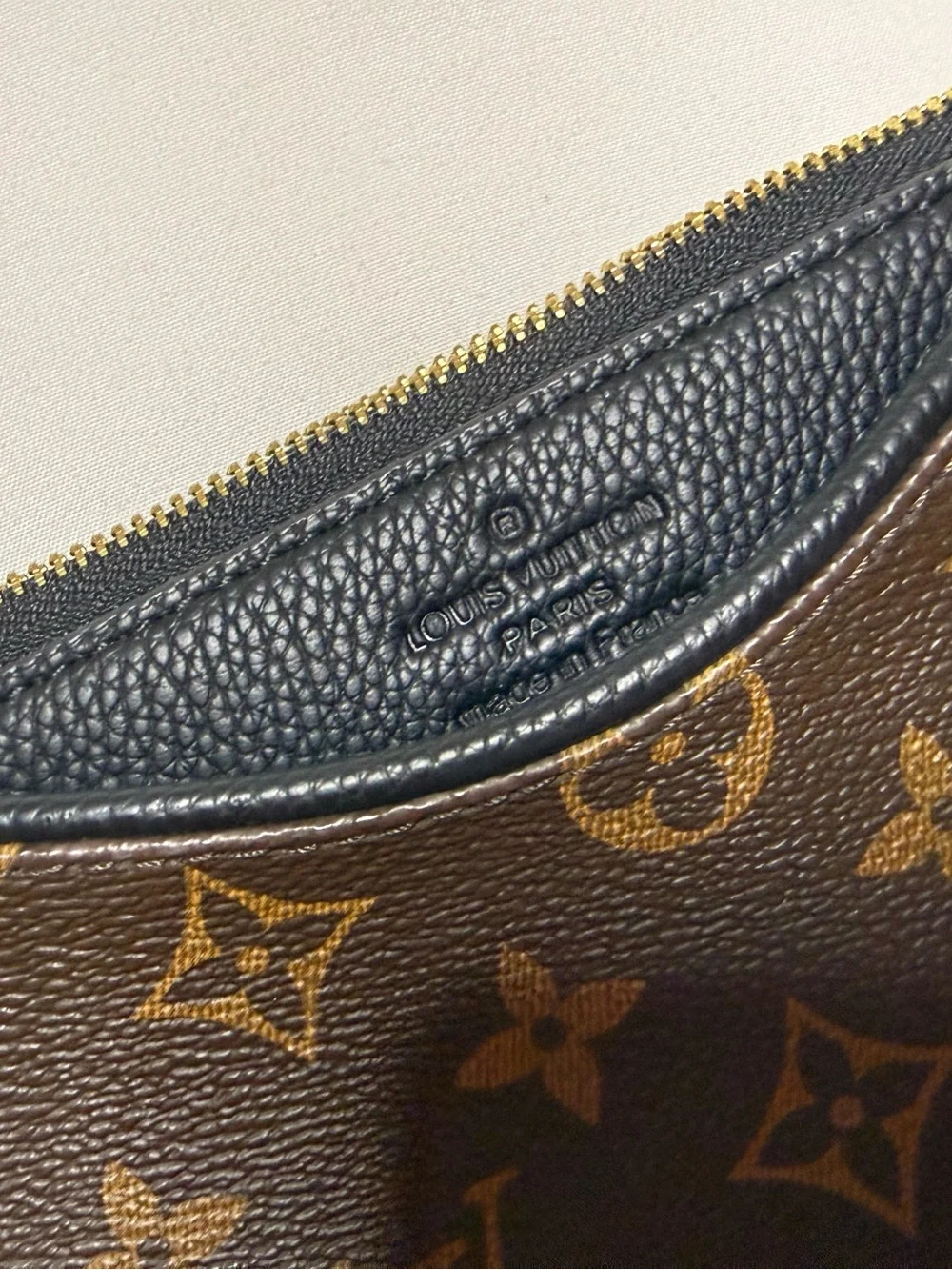 Louis Vuitton Monogram Canvas Chain Wristlet Clutch in Brown - Picture 2 of 4